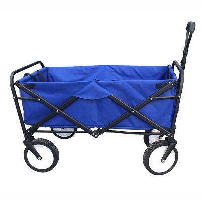 China Portable with outdoor awning collapsible folding all terrain cart camping garden cart beach cart utility cart for sale