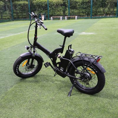 China Electrica adult de ebike bicicleta de paseo folding mountain 500w aluminum alloy high quality electric bicycle full suspension for sale