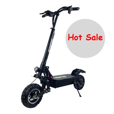 China Adult Dismountable Battery 11 Inch Rear Wheel Use Two Wheel Black Unisex High Speed ​​48V 1200w Off Road Electric Scooter for sale