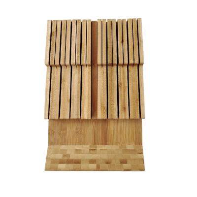 China 2021 Minimalist Special Hot Selling A Six-slot Type Bamboo Tool Box for sale