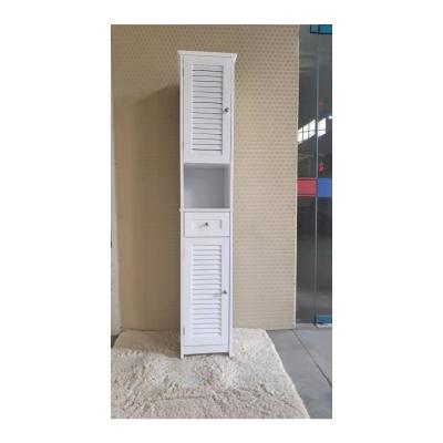 China Modern Economic Custom Design Modern Bathroom Canopy High Cabinet for sale