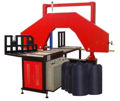 China HDPE Pipe Band Saw Multi Angle , 380V Fitting Fabrication Machine for sale