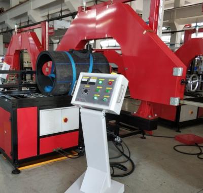 Chine Pp sifflent couper la ligne 380VAC vitesse réglable de la machine 630mm de scie de bande à vendre