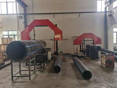 Chine scie de bande de tuyau de 315mm, machine de coupeur de tuyau de HDPE de 380V 50/60HZ à vendre