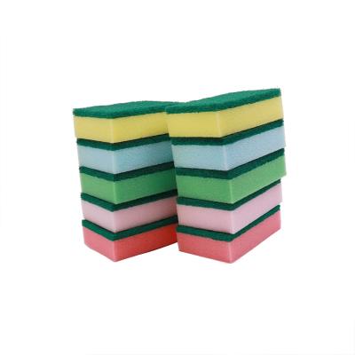 China Sustainable Eco Friendly Kitchen Dish Sponge Brushes Cleaning Polyurethane Sponge for sale