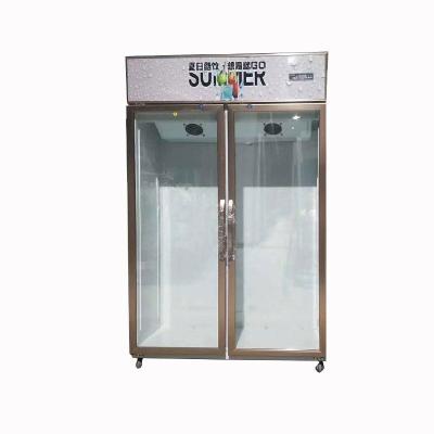 China 2021 China Refrigeration Equipment Commercial Double-temperature Flower Cabinet Preservation Refrigerator Refrigeration for sale