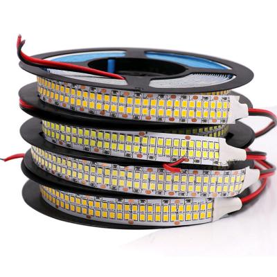 China Backlight 12v led strip light for wardrobe double row 480leds dimmable led strip for sale