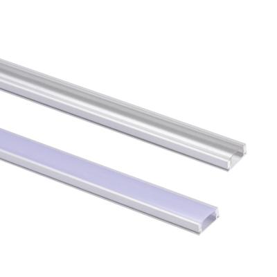 China Decorations Garden Lights Standard Gypsum LED Channel Trimless Aluminum Square Strip Light Tube Profile for sale