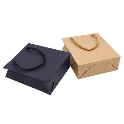 China Recycled Materials Manufacture Luxury Custom Size Package Paper Handle Paper Gift Bag Kraft Paper Shopping Bag for sale