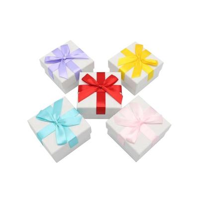 China Wholesale Recycled Materials Factory Birthday Small Leatherette Paper Gift Box With Competitive Price for sale