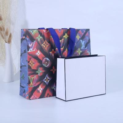 China Recyclable Flap Lid Packaging Cardboard Bespoke Magnetic Closure Custom Gift Box Customized Makeup Ribbon EVA for sale