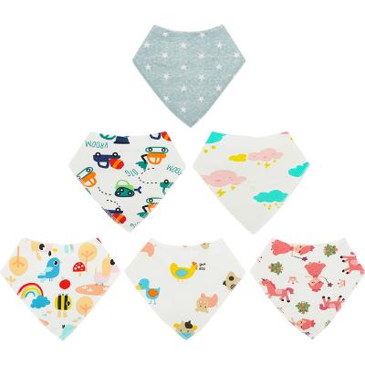 China BPA Free Newborn Baby Supplies Bibs Drip Bandana Burp Organic Clothes Baby Drool Bibs For Girls for sale