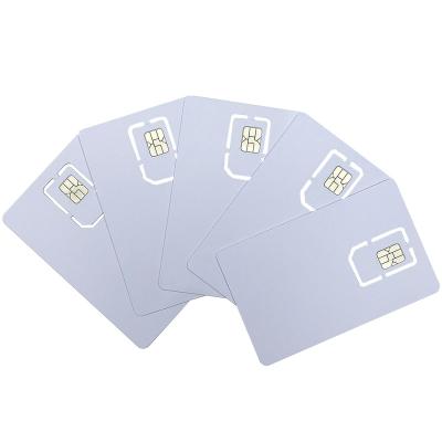 China New Arrival High Quality Programmable White Smart Sim Card 128K 4G Lte Usim Card Mobile Phone for sale