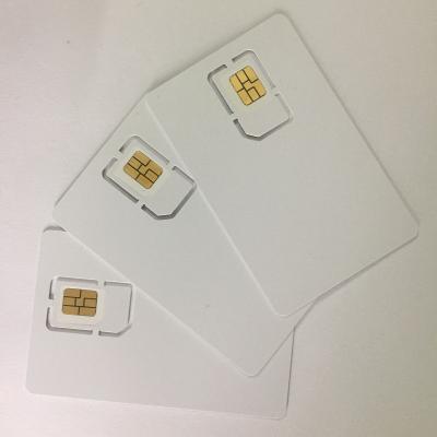 China Mobile Phone Milenage XOR High Quality Programmable Empty Trial SIM Card White SIM Card For Operators for sale