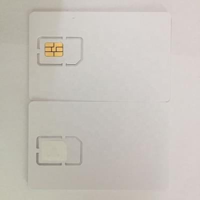 China High Quality Wholesale White Mobile Phone Blank Test 4G Sim Card For Telecommunication for sale