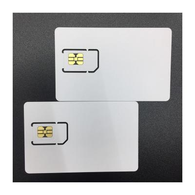 China Cheap White Sim Card 128K Sim Card For Cell Phone Programmable Cell Phone Price Good Quality 3-In-1 for sale