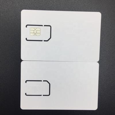 China Cell Phone Bulk Price White CDMA SIM Card Mini Micro Nano Network 2G Programmable Blank SIM Card For Sale for sale