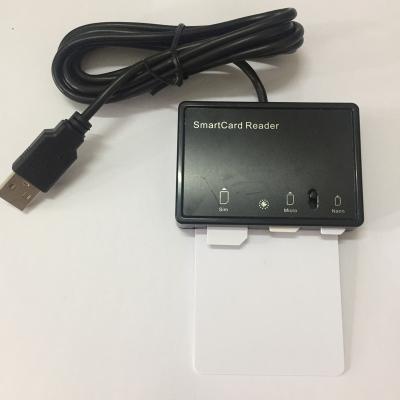 China USB 2.0 MCR3516 Smart Card Reader Single Chip Solutions EMV2000 and PC/SC Standards MCR3516 Smart Card Reader: for sale