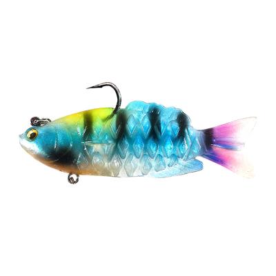 China New High Strength 3D Eyes Artificial Bait Sea Fishing Hooks Lure Fishhook for sale