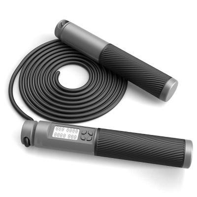 China Durable Amazon PVC Sports Training Smart Digital Weighted Jump Jump Rope With Counter for sale