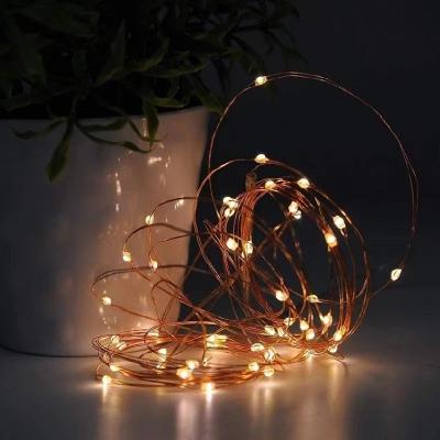 China Commercial Use Fairy Lights USB String Decoration Led Copper Wire Holiday LED Light String Light for sale