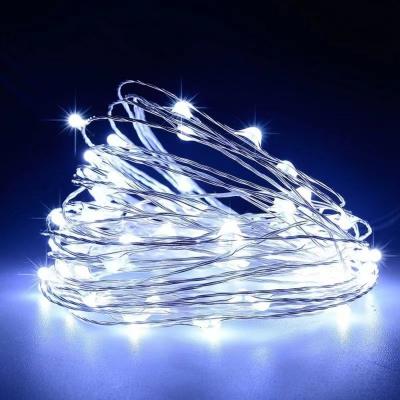 China Commercial decoration copper wire flexible string lights outside home use for indoor and outdoor decoration for sale