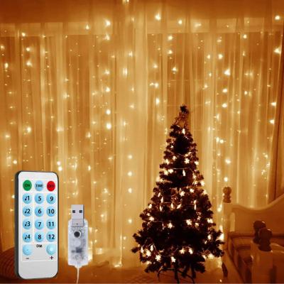 China Garden Commercial Stage Party Fairy Lights String Icicle Curtain LED Fairy Lights Outdoor Christmas Decoration for sale