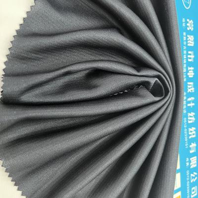 China Special Stripped Pattern 100% Polyester Yarn Jersey Fabric Tear-Resistant For Lingerie for sale