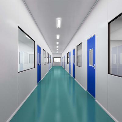 China PVC Modular Corner Factory Indus Pharma Laboratory Hospital Equipment Standby Operating Room Cost Isolation Cleanroom for sale