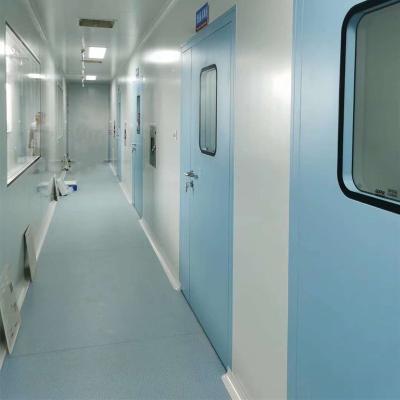 China Lab / Lab Cleanroom HVAC Cleanroom Pharmaceutical Manufacturers Class 1 Modular Clean Room Panel Class 100 Clean Room System Design for sale