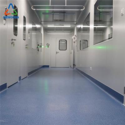 China Pharmaceutical Lab/Laboratory Gmp ISO 8 Cleanroom Modular Cleanroom System Modular HVAC Clean Room Panels for sale