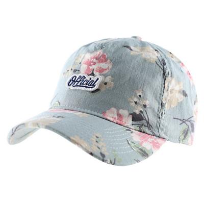 China Popular Wholesale Daijun COMMON Top OEM Strap Adjuster Flower Kids Baseball Cap for sale