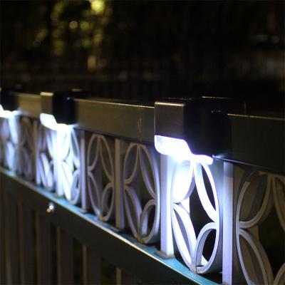 China Waterproof Solar Garden Lighting IP65 Fence Lamp Outdoor Garden Wall Lamp Solar Stair Light for sale