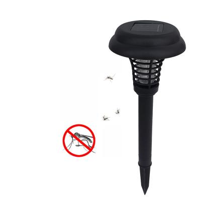 China Viable Outdoor Yard Garden Mosquito Insect Pest Killer Solar Powered Lawn Light UV Lamp for sale