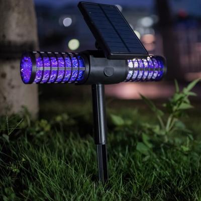 China 2021 Sustainable Amazon Home Use Solar Powered Electronic Rechargeable Mosquito Killer Lamp 2200mah for sale