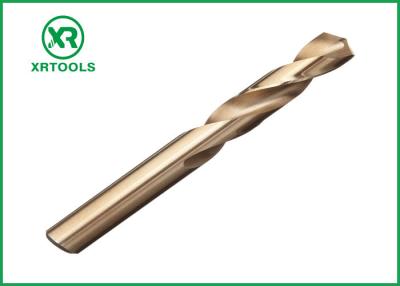 China Twist HSS Drill Bits White Finished HSS - 4241 Material 60 - 66HRC Hardness for sale