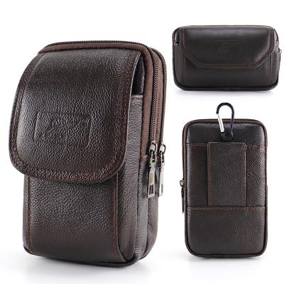 China Waterproof Casual Men  Shoulder cellphone Bags Custom Phone Sling Crossbody Bag Messenger Mobile Bag for sale