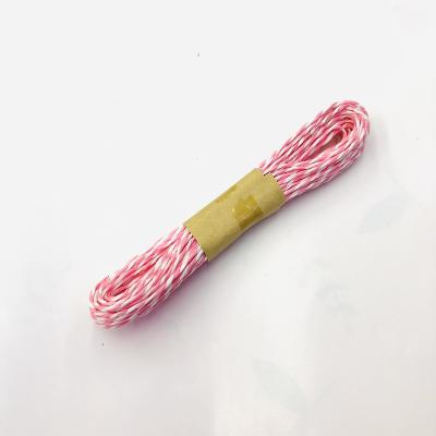 China Cheap Price Multicolor Gift Wrapping Home Decoration Minimalist Christmas Wrapping Paper Braided Rope for sale