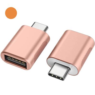 China Data Transfer OTG USB C Male To A Type-C Female Gender Converter Adapters Connector USB C To USB 3.0 Adapter for sale