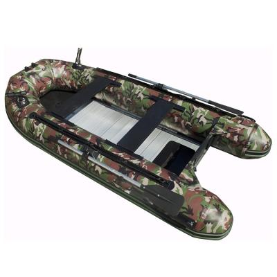 China Warter Sports CE Certification 2 People Aluminum Floor Inflatable Fishing Boat For Wholesale for sale