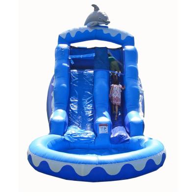 China 2022 New Design Air Center Commercial Bouncer House Inflatable Slide For Wet Or Dry Sliding Fun. for sale