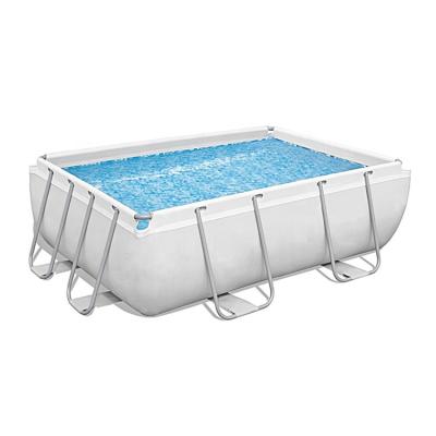 China Easy Install Portable Removable Above Ground Pool Frame Swimming Pools Outdoor For Kids And Adults for sale