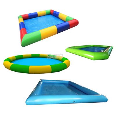 China Popular Inflatable Equipment Elephant Swimming Pool For Water Fun Slide Combination As Inflatable Water Slide Pool for sale