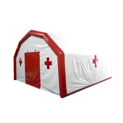 China Tube Type Tent Stake Emergency Wholesale Mobile Hospital Inflatable Medical Tent With Factory Price for sale