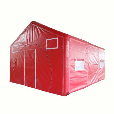 China Tube Type High Quality Inflatable Rescue First Aid Tent Stake Tent For Hospital Use for sale