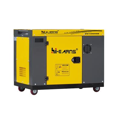 China DG14000SE 1102FD Single Phase Silent Air Cooled Diesel Generator 12KVA DG14000SE for sale