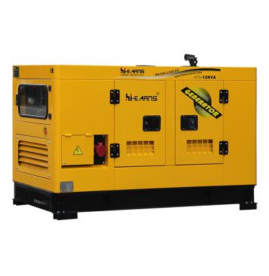 China With Water Cooled Diesel Generator Full Protection 10KW 12kva Super Silent for sale