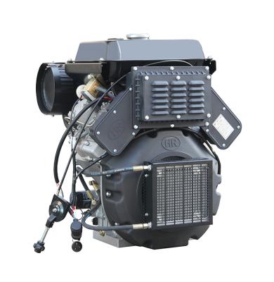 China 30hp air cooled diesel engine 2V98F with keyway shaft diesel engine for tractor for sale