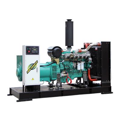 China Open Type 300KW 400KVA Six Cylinder Water Cooled Diesel Generator GF1-300KW/400KVA for sale