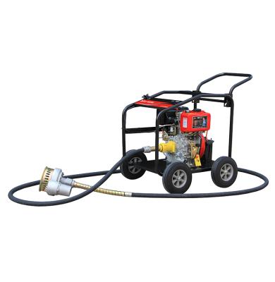 China 3 Inch 178F Portable Diesel Engine Waste Washing And Cleaning Pump With Rubber Hose for sale